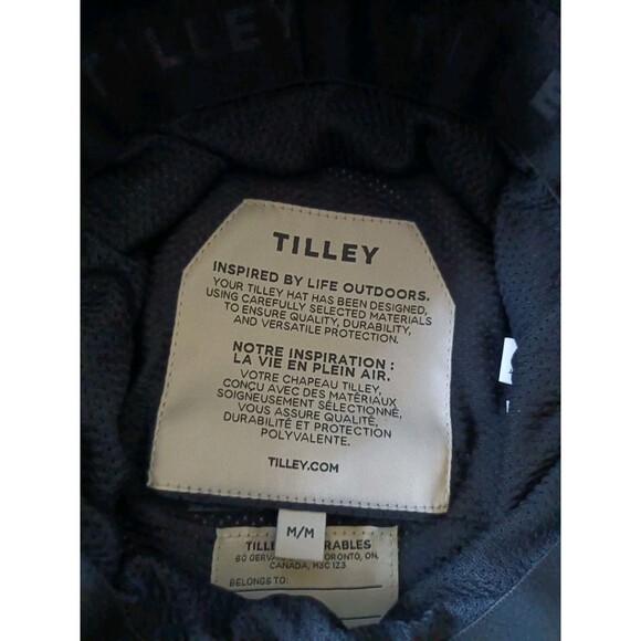 Tilley HT3022 Bucket Hat Size Medium Navy Blue Made In Canda - Picture 4 of 4